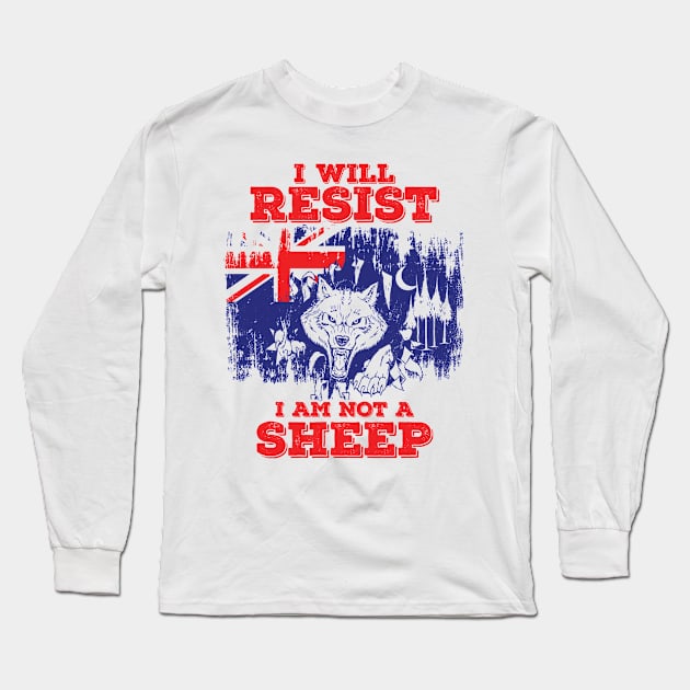 Australian Resist Long Sleeve T-Shirt by morganhurst